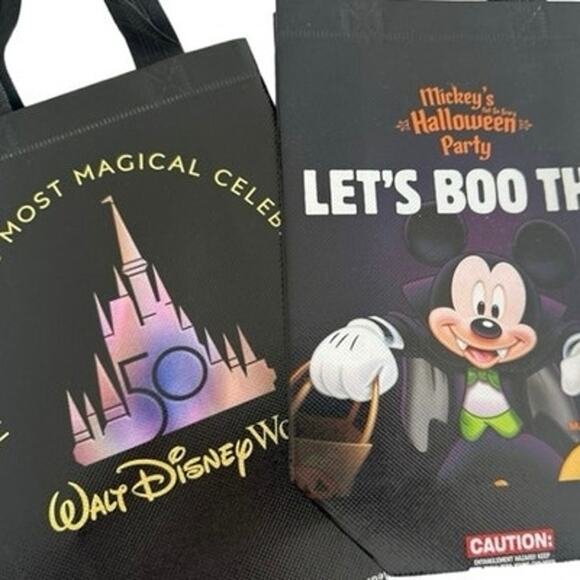 Mickeys not so scary Halloween PARTY TRICK OR TREAT BAGS 2022 MAGIC KINGDOM - Picture 3 of 3